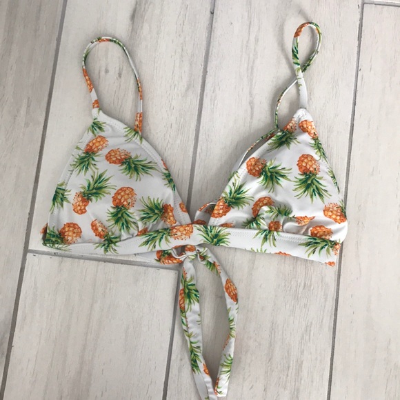 Other - pineapple bikini top Other - pineapple bikini top